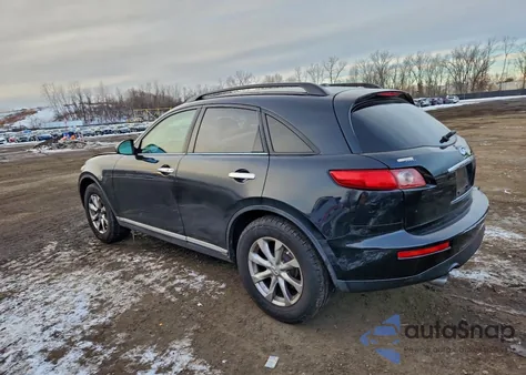 2008 Infiniti Fx35 z USA, uszkodzony, nr VIN JNRAS08W48X210059